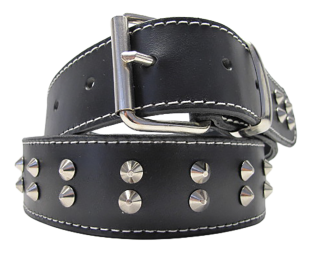 Ledergurt Punk 40mm (11025-40)